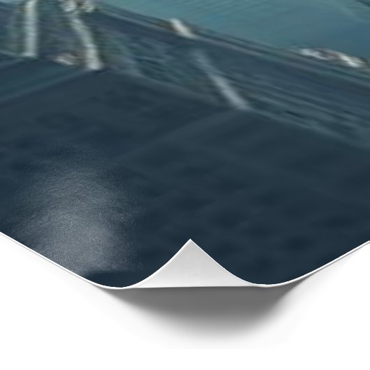 Ein Blick in die Zukunft Poster (Ecke)