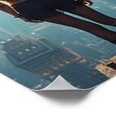 Ein Blick in die Zukunft Poster (Ecke)