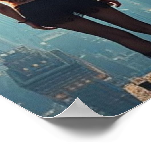 Ein Blick in die Zukunft Poster (Ecke)