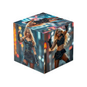 Ein Blick in die Zukunft Würfel (Rückseite Schrägansicht)