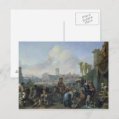 Ein Blick in Rom, 1668 Postkarte (Vorne/Hinten)