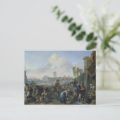Ein Blick in Rom, 1668 Postkarte (Stehend Vorderseite)