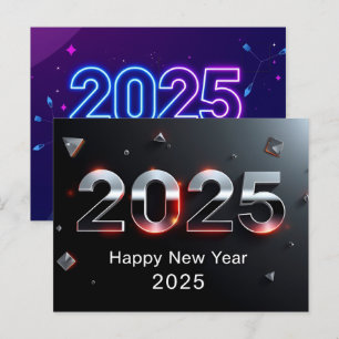 Ein Blick ins Jahr 2025 Postkarte
