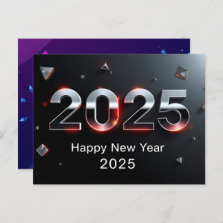 Ein Blick ins Jahr 2025 Postkarte