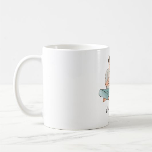 Ein Blick nach dem anderen Tasse-Design Kaffeetasse (Links)