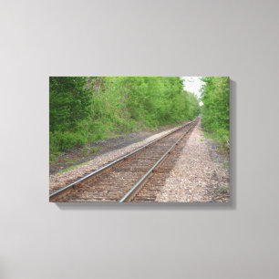 Ein Blick nach unten Leinwanddruck