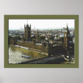 Ein Blick vom Auge (Farbe) Poster (Vorne)