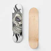 Ein Blick von einem Schädel Skateboard (Vorderseite)