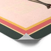 "Ein Blitz des alten Spaniens Art Deco ca. 1921 Poster (Ecke)