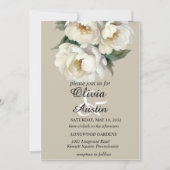 Ein blühender Anfang Einladung (Vorderseite)