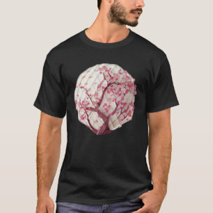 Ein blühender Lebenskirschbaum Glob T-Shirt