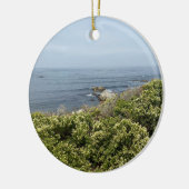 Ein blühendes Kalifornien: Coyote Bush Keramik Ornament (Links)