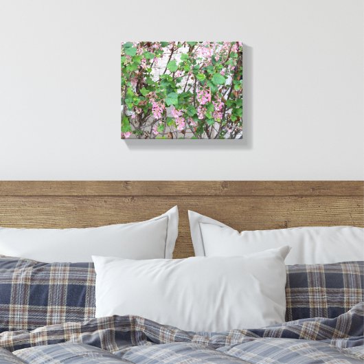 Ein blühendes Kalifornien: Der Frühling in Rosa Leinwanddruck (Insitu (Schlafzimmer))