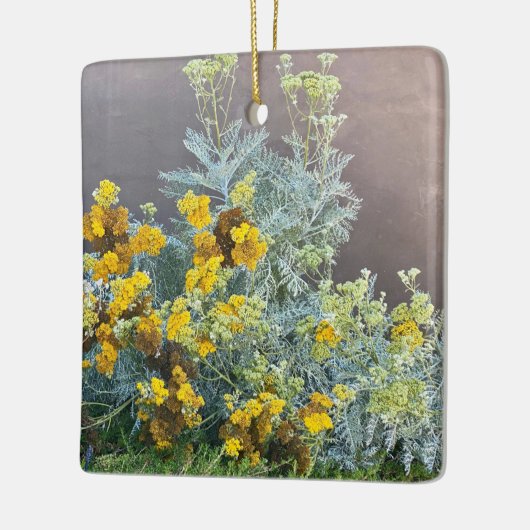 Ein blühendes Kalifornien: Katalina Silverlace Keramikornament (Links)