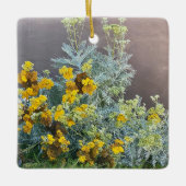 Ein blühendes Kalifornien: Katalina Silverlace Keramikornament (Vorderseite)