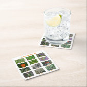 Ein blühendes Kalifornien Rechteckiger Pappuntersetzer (Vor Ort)