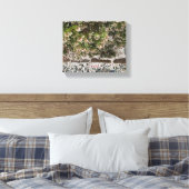 Ein blühendes Kalifornien: Schnee von Manzaniten Leinwanddruck (Insitu (Schlafzimmer))