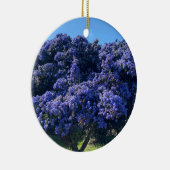 Ein blühendes Kalifornien: Wild Lilac Keramik Ornament (Rechts)