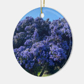 Ein blühendes Kalifornien: Wild Lilac Keramik Ornament (Links)