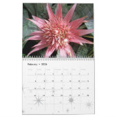 Ein Blumen-Illustriertes Kalender (Feb 2026)