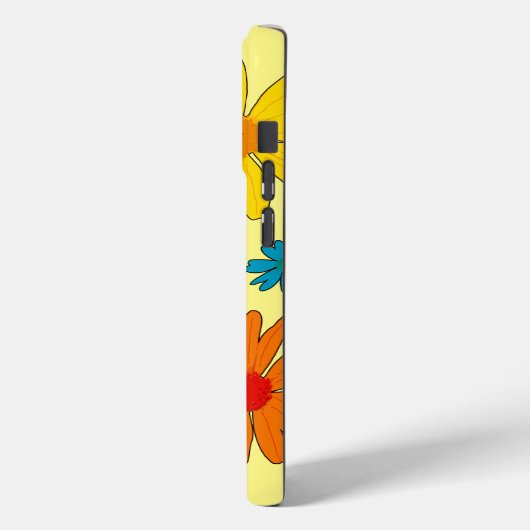 Ein Blumenbeet mit blühenden Blume Case-Mate iPhone Hülle (Rückseite / Links)