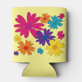 Ein Blumenbeet mit blühenden Blume Dosenkühler (Rückseite)