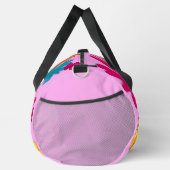 Ein Blumenbeet mit blühenden Blume Duffle Bag (Rechts)