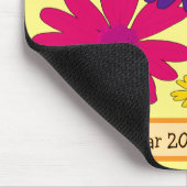 Ein Blumenbeet mit blühenden Blume Mousepad (Ecke)