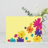 Ein Blumenbeet mit blühenden Blume Programm (Stehend Vorderseite)