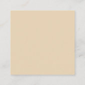Ein Blumendesign 10 Begleitkarte (Rückseite)
