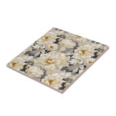 Ein Blumendesign 10 Fliese (Seite)