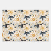 Ein Blumendesign 10 Geschenkpapier Set (Vorderseite 3)