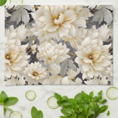 Ein Blumendesign 10 Geschirrtuch (Gefaltet)