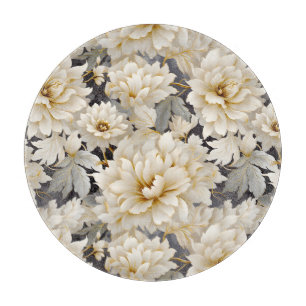 Ein Blumendesign 10 Schneidebrett