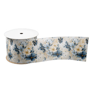 Ein Blumendesign 12 Satinband
