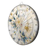 Ein Blumendesign 1 Dartscheibe (Vorderseite rechts)