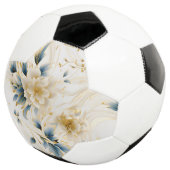 Ein Blumendesign 1 Fußball (Dreiviertel)