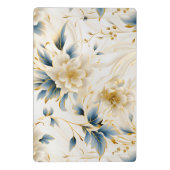 Ein Blumendesign 1 Mini Klemmbrett (Rückseite)