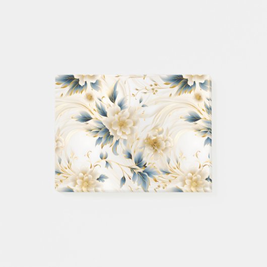 Ein Blumendesign 1 Post-it Klebezettel (Vorderseite)