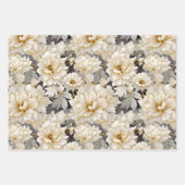 Ein Blumendesign 5 Geschenkpapier Set (Vorderseite 3)