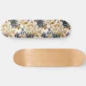 Ein Blumendesign 5 Skateboard (Horizontal)