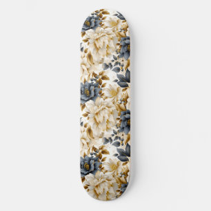 Ein Blumendesign 5 Skateboard