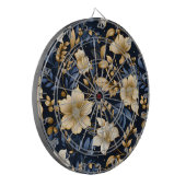 Ein Blumendesign 6 Dartscheibe (Vorderseite Links)