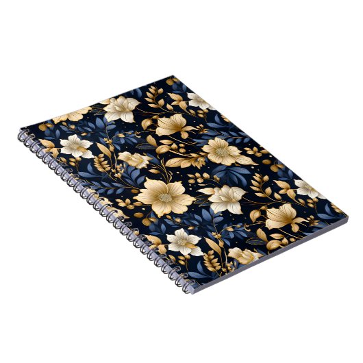 Ein Blumendesign 6 Notizblock (Rechte Seite)