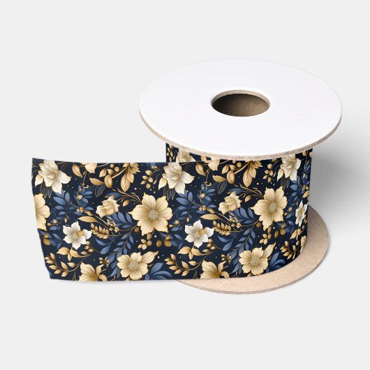 Ein Blumendesign 6 Satinband (Spule)