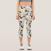 Ein Blumendesign 7 Capri Leggings (Vorderseite)