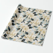 Ein Blumendesign 7 Geschenkpapier (Ungerollt)