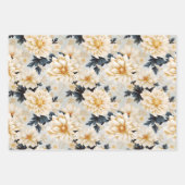 Ein Blumendesign 7 Geschenkpapier Set (Vorderseite 2)