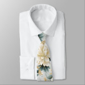 Ein Blumendesign 7 Krawatte (Gebunden)
