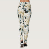 Ein Blumendesign 7 Leggings (Rückseite)